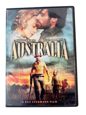 Australia 2008 Movie DVD Drama Nicole Kidman Hugh Jackman Baz Luhrmann